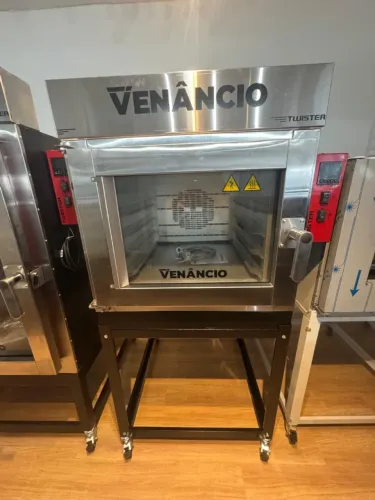 Forno turbo 5 telas eletrico trifásico 380v novo com garantia