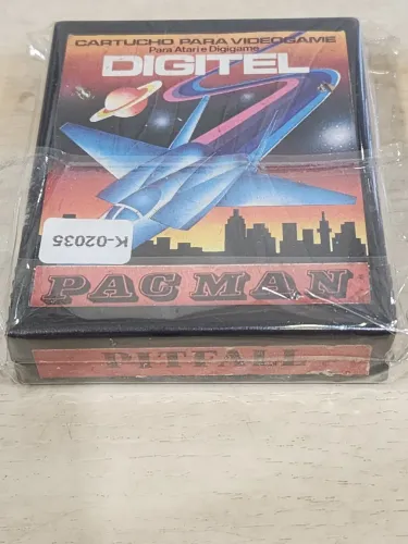 Cartucho Pac-Man e Pitfall para Atari 