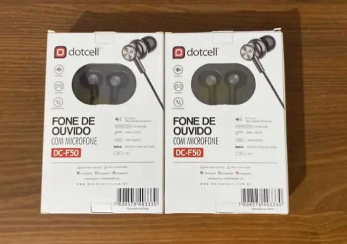 Fone De Ouvido Dotcell Com Microfone