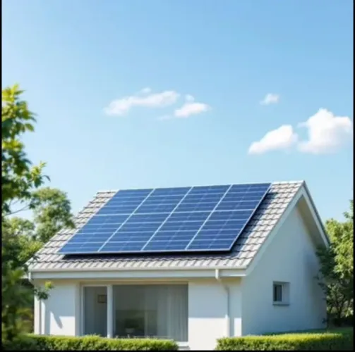 Usina Fotovoltaica completa