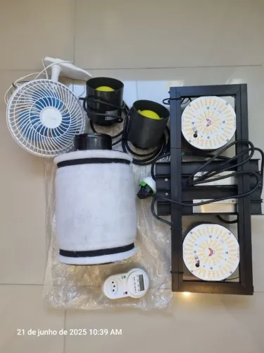 Kit Cultivo Grow - Iluminação grow