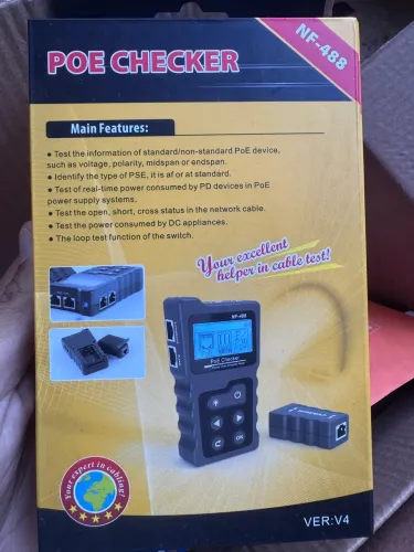 Tester cabo de rede NF 488 novo 