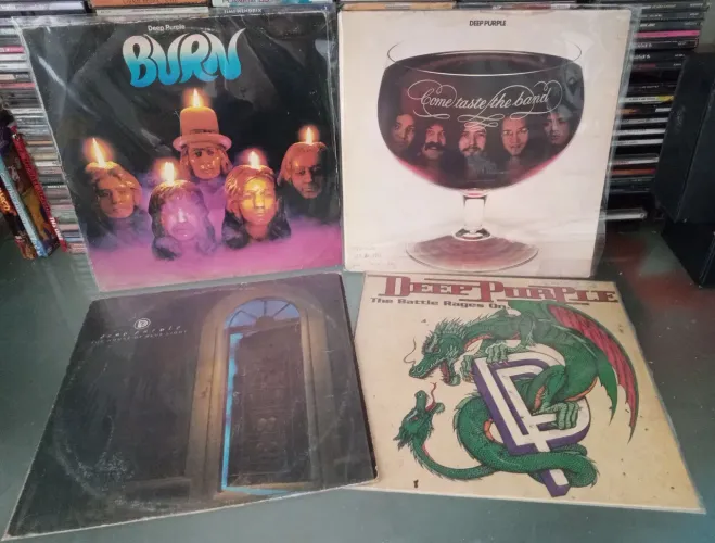 Lps DEEP PURPLE Discos De Vinil Valores Individuais Na Descrição 