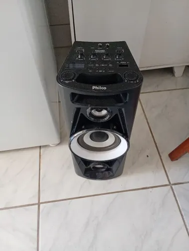 Caixa de som Bluetooth Philco ,Com Defeito 