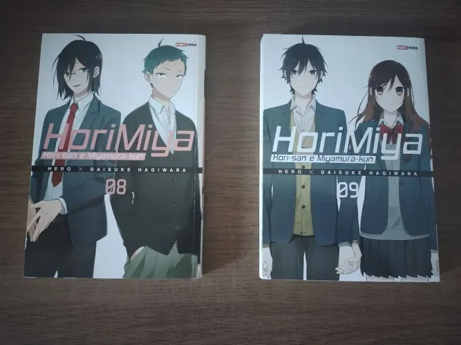 Mangá Horimiya - Volumes 08 e 09