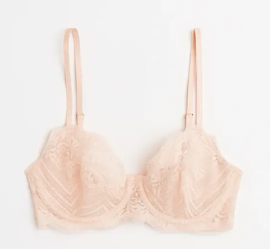 Sutiã Renda LOV Rosé - Tam. 42 | Lindo, Confortável e com Preço Especial!