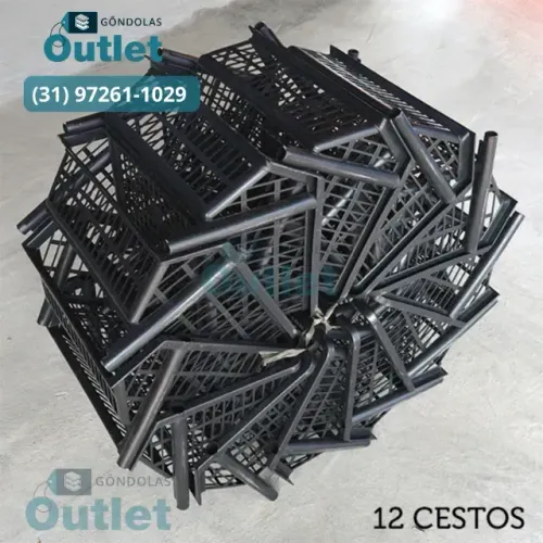Cestos plástico para estoque a pronta entrega
