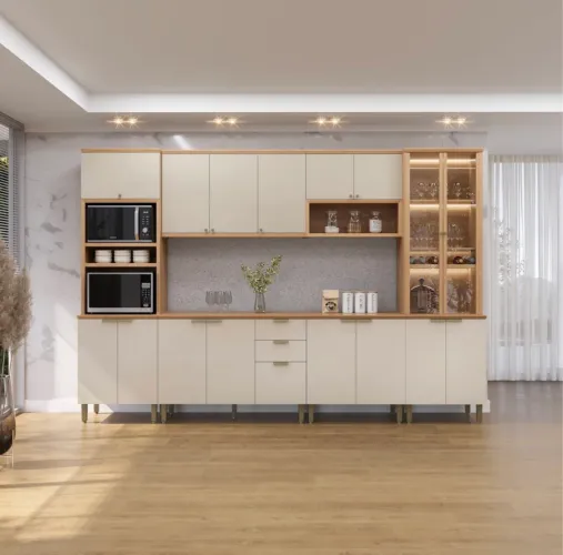 Cozinha Completa de MDF - Pronta Entrega