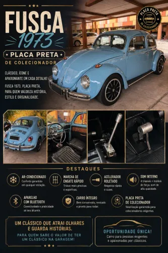 Volkswagen Fusca Fusca (gasolina) 1973