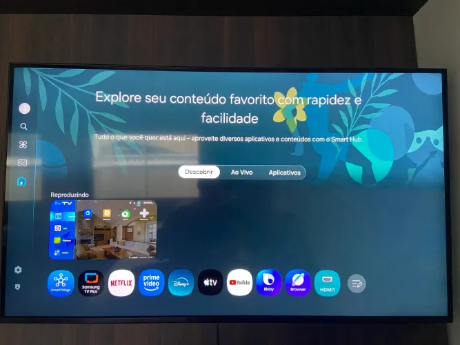 Smart TV 43" Samsung 4K UHD Crystal