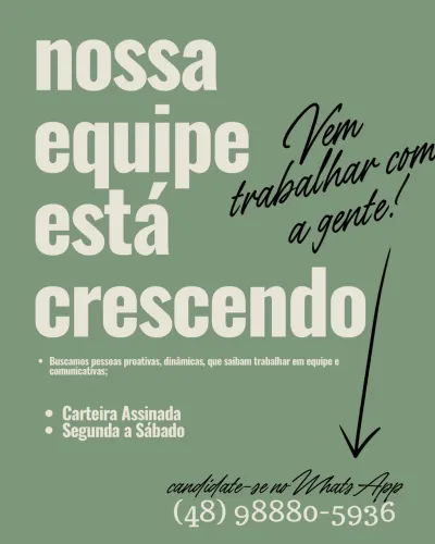 Vaga de Atendente de Cafeteria e Padaria em Coqueiros 
