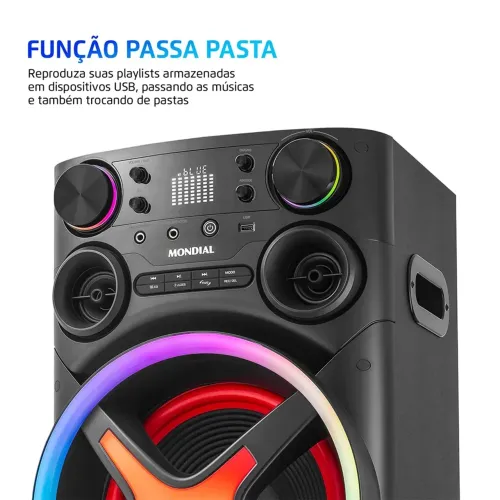 Torre de Som XSound TM-2200 (2200W RMS),