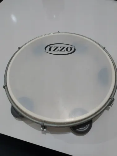 Pandeiro Izzo 10" Usado -> Bom Estado