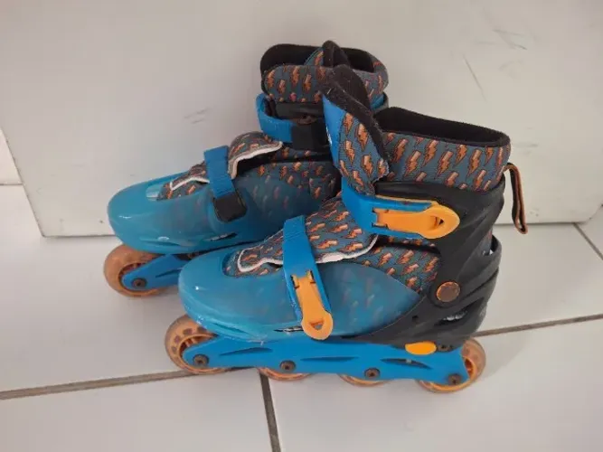 Patins infantil masculino pontuacao 25 a 30