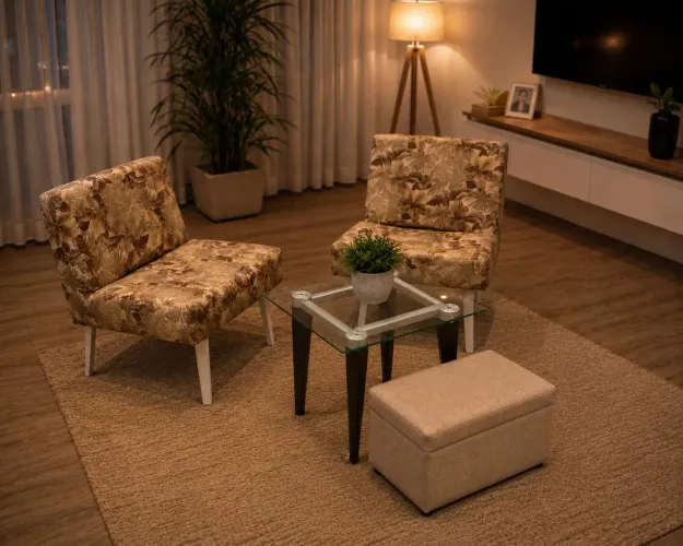 Conjunto pra sala !!atenção a descrição 