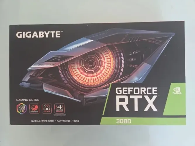 Placa de Vídeo RTX 3080 10GB GDDR6X ? Nota Fiscal, Nunca Minerou