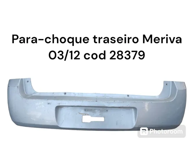 Parachoque traseiro Meriva 