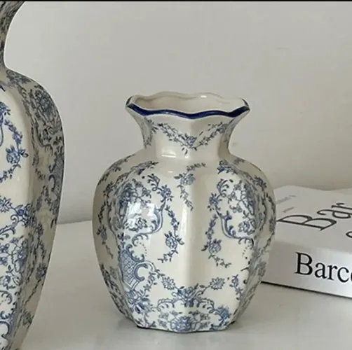 Vaso de Flor Cerâmica | Porcelana