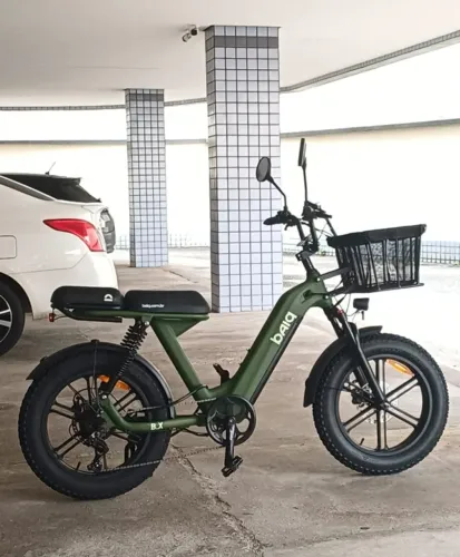 BAIQ B.X 750W - Menos de 50 km - NF + acessórios