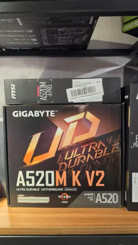 Placa mãe AM4 A520M K V2 GIGABYTE