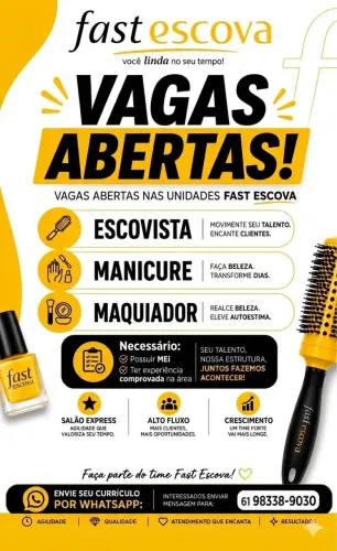 Contratação imediata 