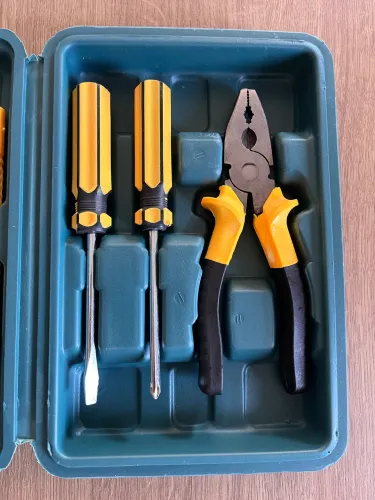 Maleta de Ferramentas Completa - Kit com 9 Peças