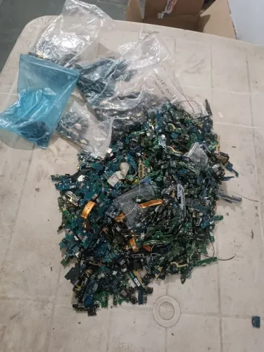 Lote de plaquinhas de carga de celular