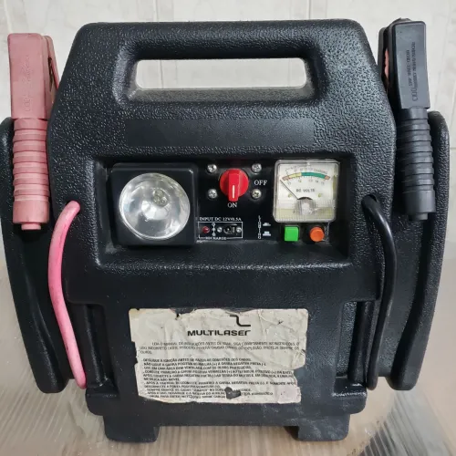 KIT DE EMERGÊNCIA AUXILIAR DE PARTIDA MULTILASER AU602 4 EM 1 ? ITEM ESSENCIAL NO CARRO!