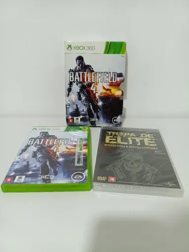 Battlefield edição com Tropa de Elite lacrado Xbox 360