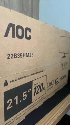 Monitor AOC 120hz 22" Novo/Lacrado