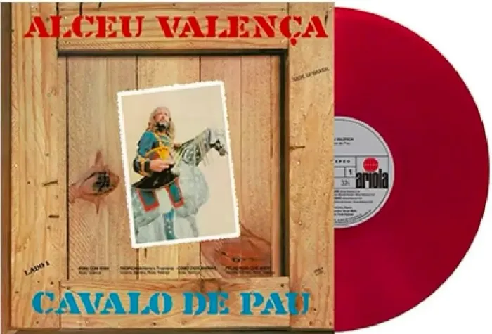 LP Vinil Alceu Valença - Cavalo de Pau (LP Vermelho)