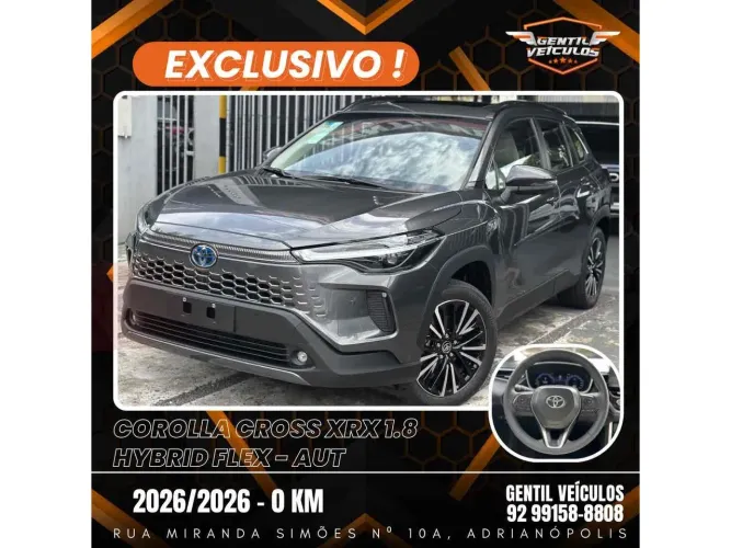 Toyota Corolla Cross XRX 1.8 16V Aut.(híbrido) 2026