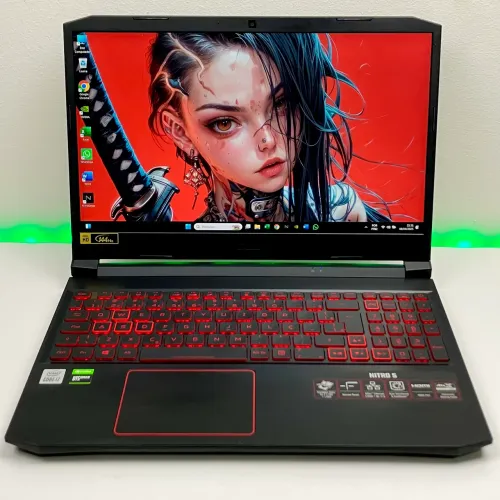 Notebook GAMER NITRO 5- i7 10th | 16gb RAM | 512gb SSD | GTX 1650 | Tela FULL HD 144Hz