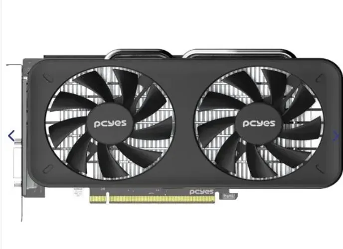 Placa de Video PCYES Radeon RX 570 Edge Dual FAN, 8GB GDDR5, 256 bits, PVEX5708GB2F