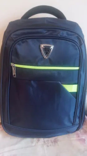 Mochila Azul - Escolar Reforçada 