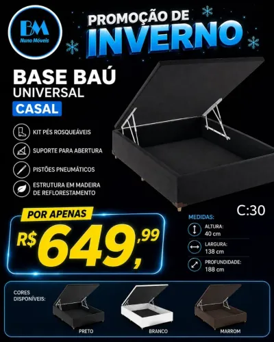 Base Baú casal