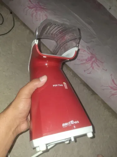 Pipoqueira elétrica portátil