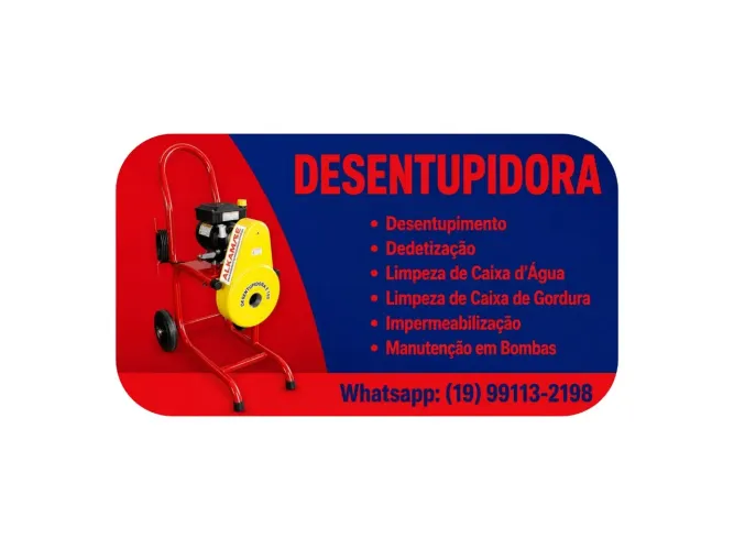 Desentupidora campinas e região
