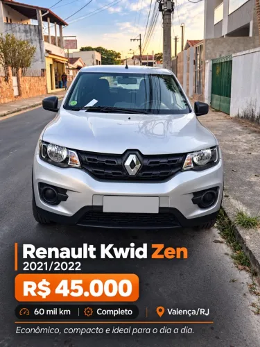 Renault Kwid Zen 1.0 Flex 12V 5P Mec. 2022