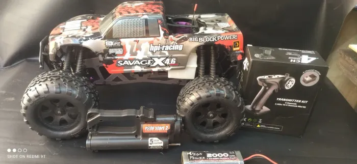 Automodelo Nitro Hpi Savage 4.6