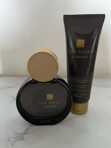 Perfume far away glamour / loção perfumada