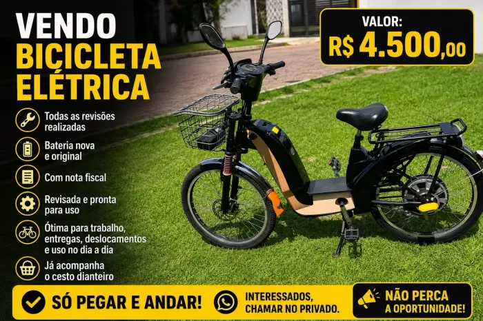 Bike elétrica Souza