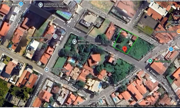 Terreno à venda, 700 m² por R$ 530.000,00 - Ponta Negra - Natal/RN