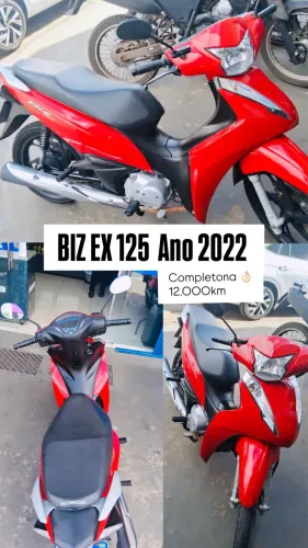 Biz EX 125 ano 2022