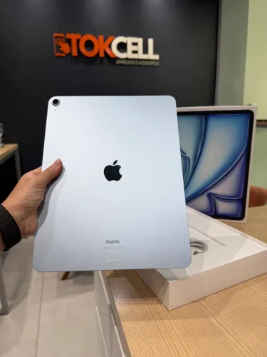 Ipad Air 13 Pol Chip M2 128GB Wi-Fi Azul (Seminovo) Garantia de Loja