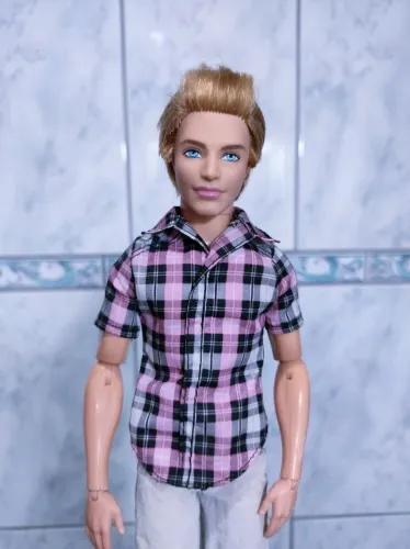 Boneco Ken Fashionista Cutie Barbie Articulada Mattel 