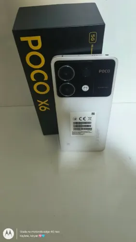 Poco x6 5G 256 GB aparelho impecável funcionando normalmente 
