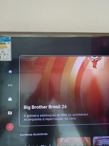 Tv pouco tempo uso 4k tenho caixa dela