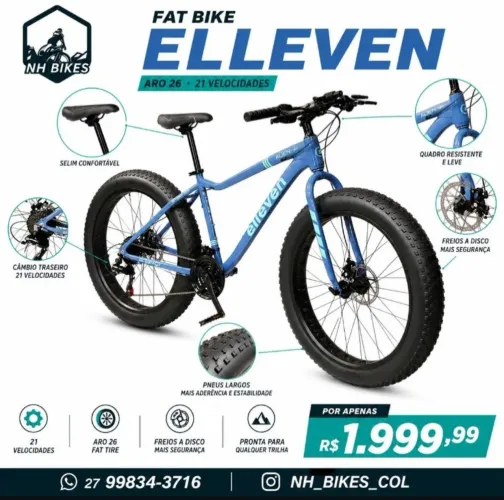 Bicicleta elleven fatboy