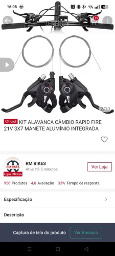 Kit alavanca 